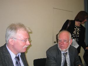 Herr Grote und Herr Schreiber, Unfallkasse München