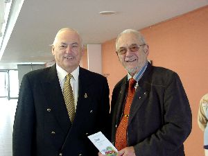 „Wagners im Doppelpack“: Links Klaus Wagner und rechts Uli Wagner