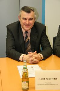 Horst Schneider, Präsident der Landesverkehrswacht Bayern