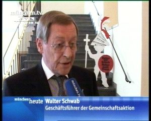 Und auch das Fernsehen war &ndash; neben allen wichtigen Vertretern der Printpresse &ndash; vertreten