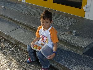 Ohne Brotzeit geh' ich da nicht hinein