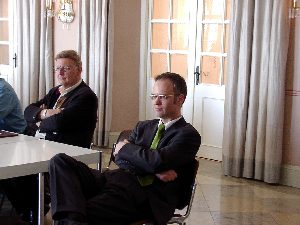 ... und bleibt noch lange als interessierter Zuhörer bei uns.