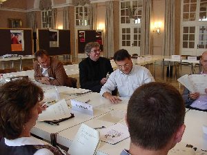 Gruppe 1 um den ÖVSB Peter Geck