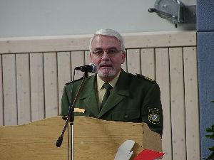 Der Polizeipräsident von Niederbayern / Oberpfalz, Herr Hans Junker, gibt uns schon zum 3. mal die Ehre: Nach Regensburg und Sulzbach-Rosenberg heute in Straubing – und jedes Mal sehr gekonnt und souverän