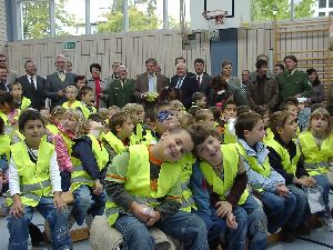 Fast fertig für das Gruppenbild ...