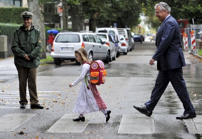 Letzte Demonstration vor den Alleingängen