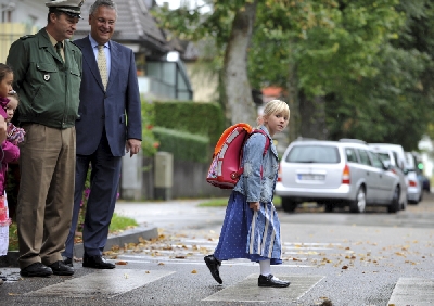 Das freut den Minister und den Kontaktbeamten – alles richtig gemacht