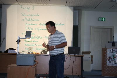 Peter Geck vom KVR München-Stadt, engagiert und sehr informativ