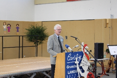 ... und nach ihm der Vizepräsident der Landesverkehrswacht, Herr Dr. Titze, dem der Vorsitzende des ADAC, Herr Behlert, (ohne Bild) folgte