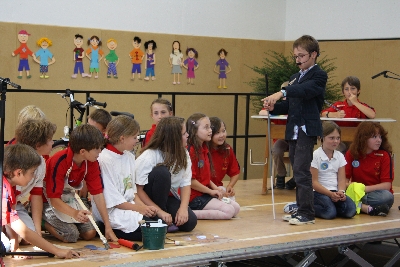 Schulspiel in perfekter Darbietung