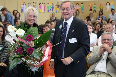 Dank und Anerkennung für die Rektorin, die trotz Umbaumaßnahmen bereit war, die JHV auszurichten