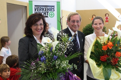 Dank und Anerkennung auch für die federführende Lehrerin, Frau Hajek, und Kolleginnen