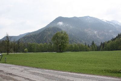 Grau und Wolken verhangen zeigt sich Wildbad Kreuth – gute äußere Umstände für eine erfolgreiche Seminararbeit
